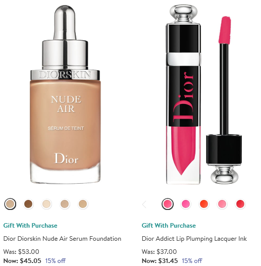 Dior Gift with Purchase 2019 at Nordstrom & More Plus
