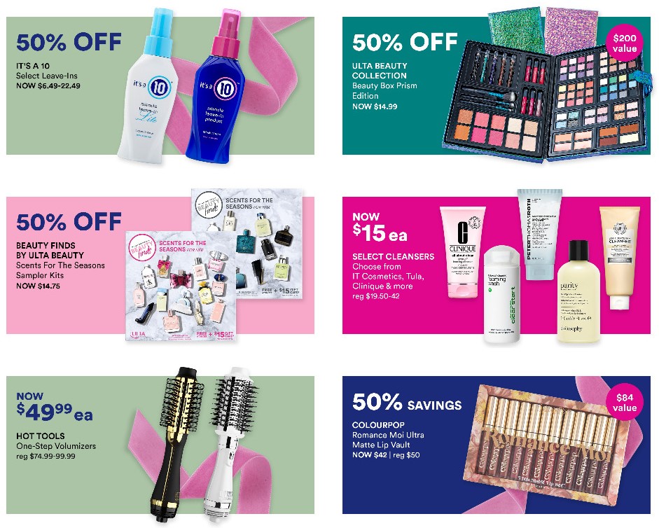 Ulta Black Friday 2020 Select Advertised Deals Live and