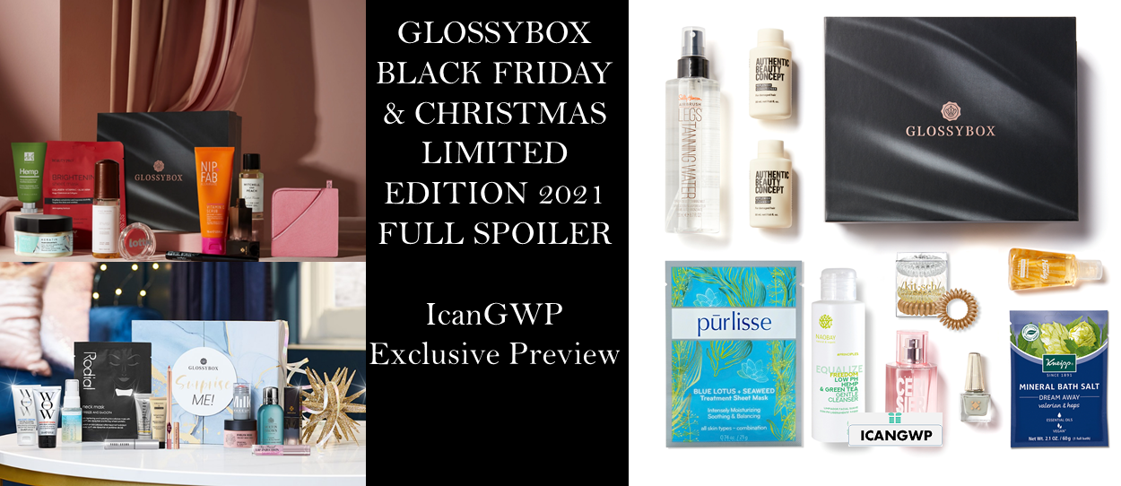 GLOSSYBOX BLACK FRIDAY LIMITED EDITION BOX ICANGWP 4