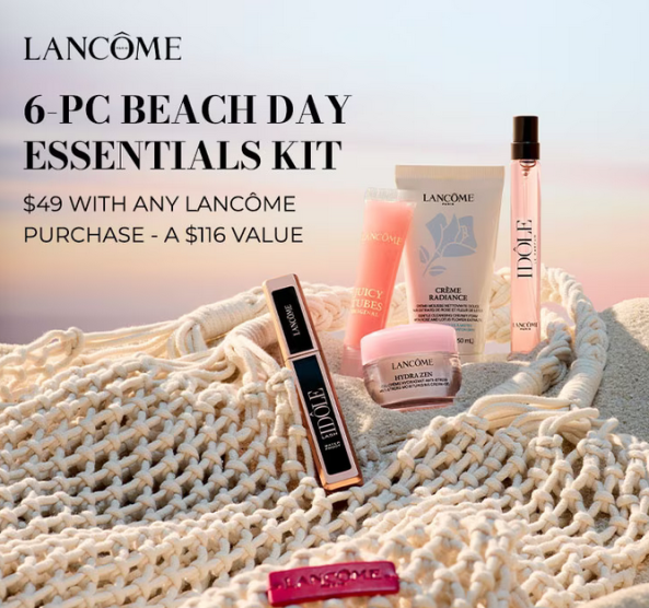 Screenshot 2023-05-01 at 08-38-41 Lancome Get Your Beach Day Essentials Kit! $49 with any Lancome Purchase! A $116 Value Dillard's